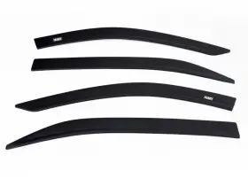 2884020 Husky Window Deflectors Tape-on Low Profile Ventvisor Smoke Front And Rear