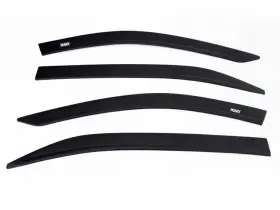 2884059 Husky For Gmc Terrain 18-24 Window Deflectors Tape-on Low Profile Ventvisor Smoke