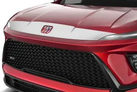 2892221 Husky For Gmc Acadia 2024 Aeroskin Chrome Hood Shield