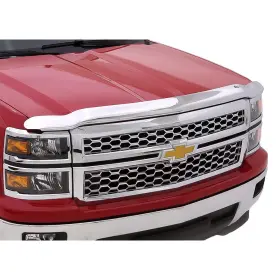 2892228 Husky For Gmc Sierra Ev 2024 Aeroskin Chrome Hood Shield