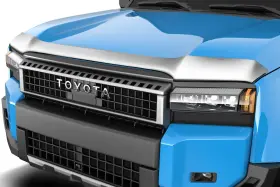 2892232 Husky For Toyota Land Cruiser 2024 Aeroskin Chrome Hood Shield