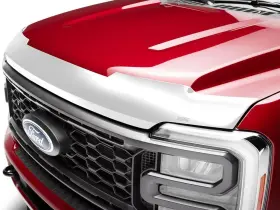 2892235 Husky For Ford F-350 Super Duty 2023-2024 Aeroskin Chrome Hood Shield