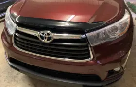 2810059 Husky Liners Carflector Hood Protector Bug Shield Deflector For 2014-2019 Toyota Highlander