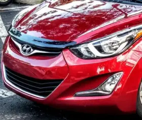 2810296 Husky Liners Carflector Hood Protector Bug Shield Deflector For 11-2014 Hyundai Elantra