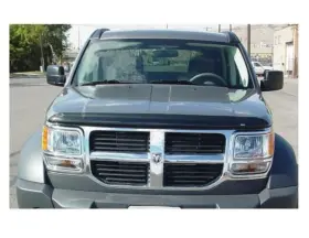 2814751 Husky Liners Bugflector Ii Hood Protector Bug Shield Deflector For 07-2011 Dodge Nitro