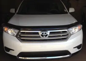 2815078 Husky Liners Bugflector Hood Protector Bug Shield Deflector For 2011-2013 Toyota Highlander