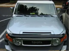 2815139 Husky Liners Bugflector Ii Hood Protector Bugshield Deflector For 2007-2014 Toyota Fj Cruiser