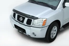 2815402 Husky Liners Bugflector Ii Hood Protector Bug Shield Deflector For 04-2015 Nissan Titan