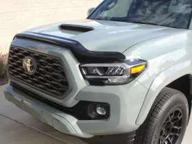 2815681 Husky Liners Bugflector Ii Hood Protector Bug Shield Deflector For 2016-2023 Toyota Tacoma