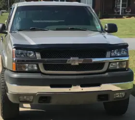 2815815 Husky Liners Bugflector Hood Protector Bug Shield Deflector For 2003-2005 Silverado 1500 2500