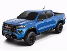 2842214 Husky Liners Aeroskin Hood Protector Fits 2023-2025 Gmc Canyon Smoke