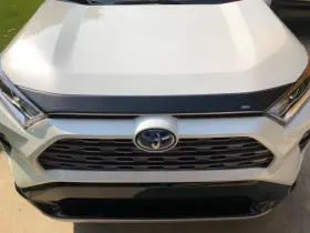 2877173 Husky Liners Aeroskin Matte Black Hood Protector Bug Shield Deflector For 19-2025 Toyota Rav4
