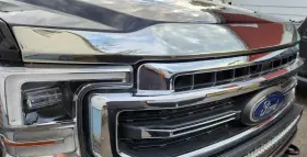 2892135 Husky Liners Chrome Aeroskin Hood Protector Bug Shield Deflector For 2017-2022 Ford F250 F350