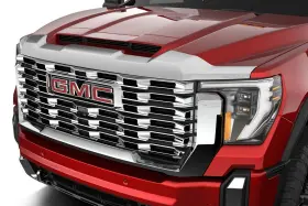 2892214 Husky Liners Aeroskin Hood Protector Chrome