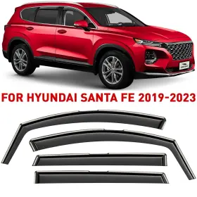 200743 Hyundai Rain Guards Vent Visors Shade For 2019-2023 Santa Fe