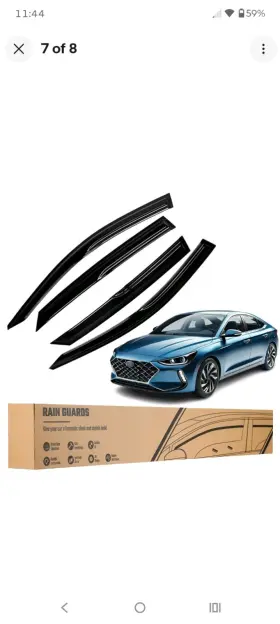 616518 Hyundai Rain Guards Vent Visors Shade For 2021-2026 Elantra
