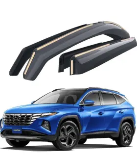 Gy003485 Hyundai Goodyear Shatterproof In-channel Window Deflectors For Tucson 2021-2025