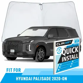 Ws2003 Hyundai Front Auto Windshield Cover Car Sun Shade For 20-25 Palisade