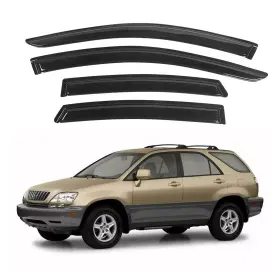 Immortal Group 811805 Ig Window Visor For Lexus Rx300 1999-2003 Rain Rx Series Black