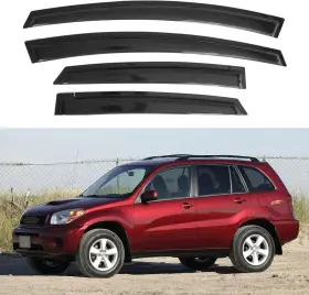 Immortal Group 814182 For Toyota Rav4 2001-2005 Window Vent Visor Side Sun Rain Wind Deflector Guard