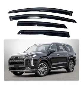 Immortal Group B0csb8gpgp Ig Window Visor For Hyundai Palisade 2020-2024 Mugen Style Rain Guard Tapeon New