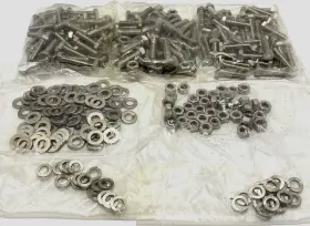 1681733 International Navistar Wind Air Deflector Kit Truck Hardware Nuts Bolts Vtg Oem