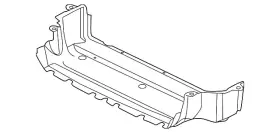 C2d39258 Jaguar Genuine Deflector Shield
