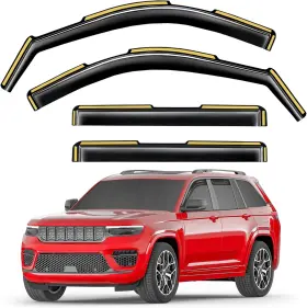Jeep 840233299396 Rain Guards Vent Visors Shade For 2022-2025 Grand Cherokee Not L New
