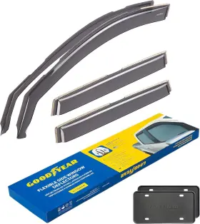 Gy003427 Jeep Side Window Deflectors Rain Guards For 2014-2023 Cherokee