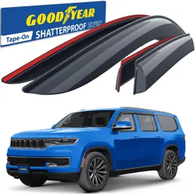 Gy008894 Jeep Sun Rain Visors Wind Guards For 2023-2025 Wagoneer L