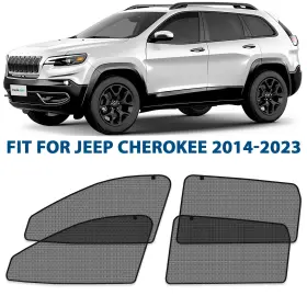 Ms0049 Jeep Car Shades For Side Windows Sunshade Protector 2014-2023 Cherokee