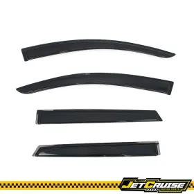 Jc-wd-sbsol23 Jetcruise Fits 23-25 Subaru Solterra Bz4x Slim Style Window Visor Rain Sun Guard Deflector