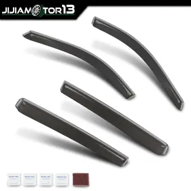 Jijia060803 Jijiamotor13 In-channel Rain Guards Window Visor Fits 2019-2026 Chevy Silverado Crew Cab Jijia060803 Jijiamotor13 In-channel Rain Guards Window Visor Fits 2019-2026 Chevy Silverado Crew Cab