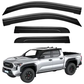 Joytutus A1322-01509-bk Low Profile Rain Guards Compatible With 2024 2025 2026 Tacoma Black
