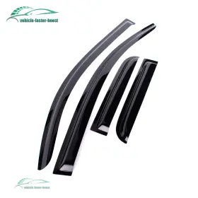Fz-wd-ttd074 Jumach 4pc Fits 07-21 Toyota Tundra Double Cab Window Visors Sun Rain Guard Deflector