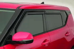 K0f22au000 Kia New Oem Side Window Air Deflectors 4pc Set For Soul 2020-2025