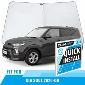Ws3031 Kia Front Auto Windshield Cover Car Sun Shade For 2020-2025 Soul