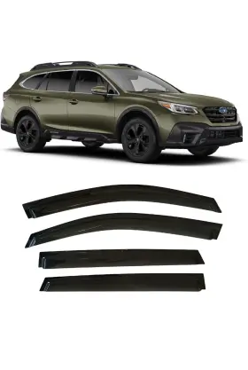 Kp00467rg Kitspro Window Deflector Visors Rain Guards 2020-2023 Subaru Outback