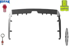 13944 Kozak Bug Deflector Compatible With Kenworth T680 2013-2021 Plus Accessories