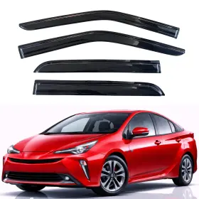 814148 Kpy Rain Guards Fit For 2016-2022 Toyota Prius Black