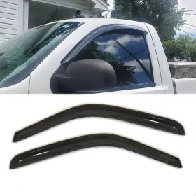Dbs-92326-k01 Kucaruce 2pcs Original Shatterproof Side Window Wind Deflectors For 2007-2013 Silverad