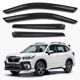 1971wde078hus Kyx Rain Guards For Car Windows Outside Mount Window Visors Fit