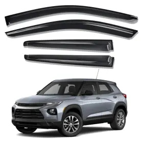 5253wde1019us Kyx Rain Guards For Car Windows Outside Mount Window Visors Fit