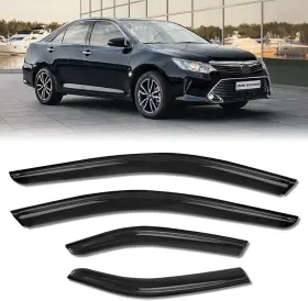 6810wde0622us Kyx Rain Guards For Car Windows Outside Window Visors 12-13-14 Toyota Camry