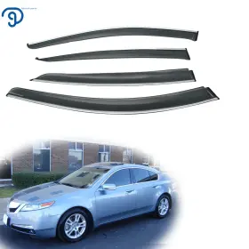 Lp392112ks Labwork Window Vent Visor For Acura Tl 2009-2014 Sun Rain Wind Guards With Chrome Trim New Lp392112ks Labwork Window Vent Visor For Acura Tl 2009-2014 Sun Rain Wind Guards With Chrome Trim New