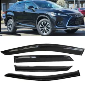 Gy008425 Lexus Side Window Visors Rain Guards Vent Deflectors Compatible With Rx 350 350h