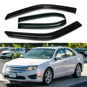 Us-wv-94550 Lightronic Smoke Window Visors For 06-12 Ford Fusion/06-10 Mercury Milan/07-12 Lincoln Mkz Us-wv-94550 Lightronic Smoke Window Visors For 06-12 Ford Fusion/06-10 Mercury Milan/07-12 Lincoln Mkz