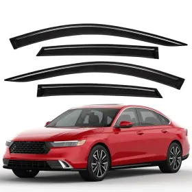 Wv82908 Lightronic 4-pc Window Visors Dark Smoke For 2023-24 Honda Accord