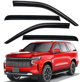 Wv94706 Lightronic Tape-on Window Vent Visors Sun Rain Guards For 2021-2025 Gmc Yukon/chevy Tahoe