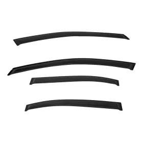 1204fr12.610 Llpta Window Visor Vent Rain Guard For Bmw 3 Series F30 Sedan 2012-2019 Smoke